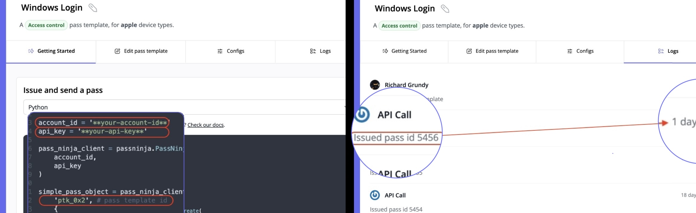 getting-ids-from-dashboard